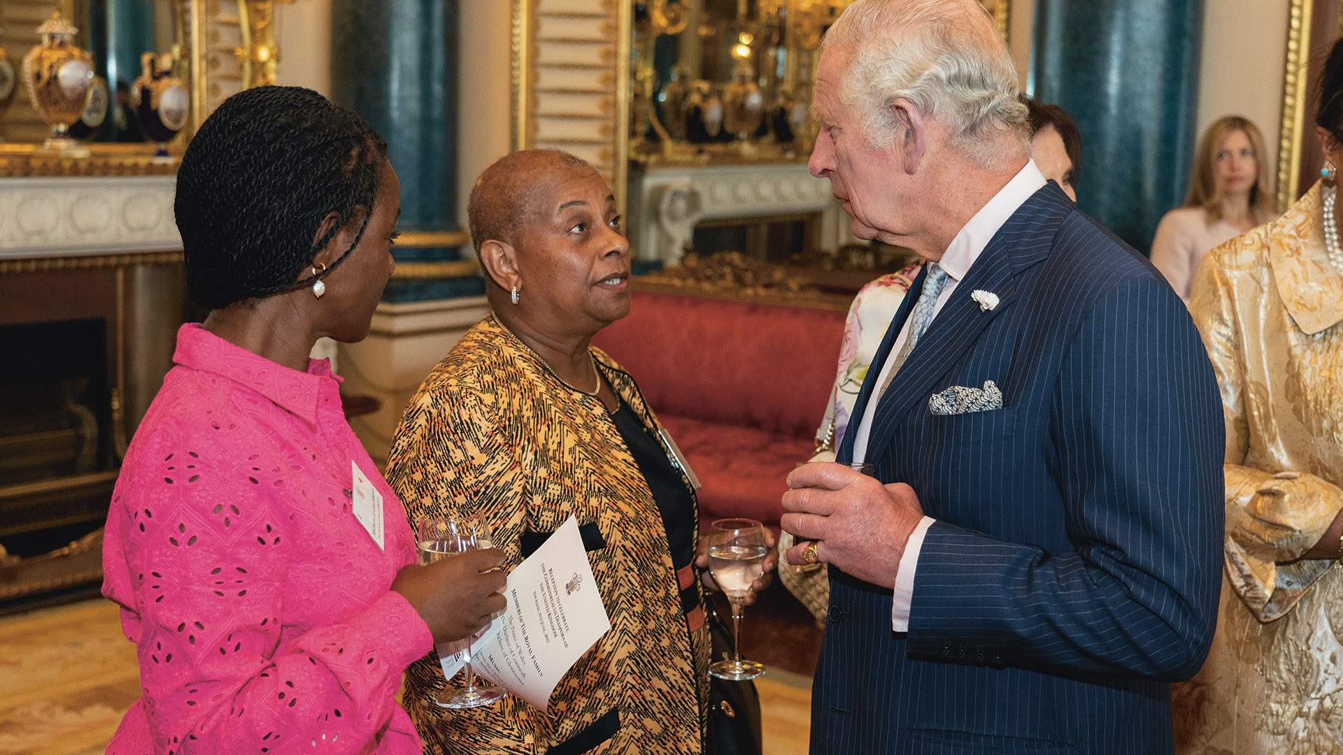 Doreen Lawrence and Prince Charles