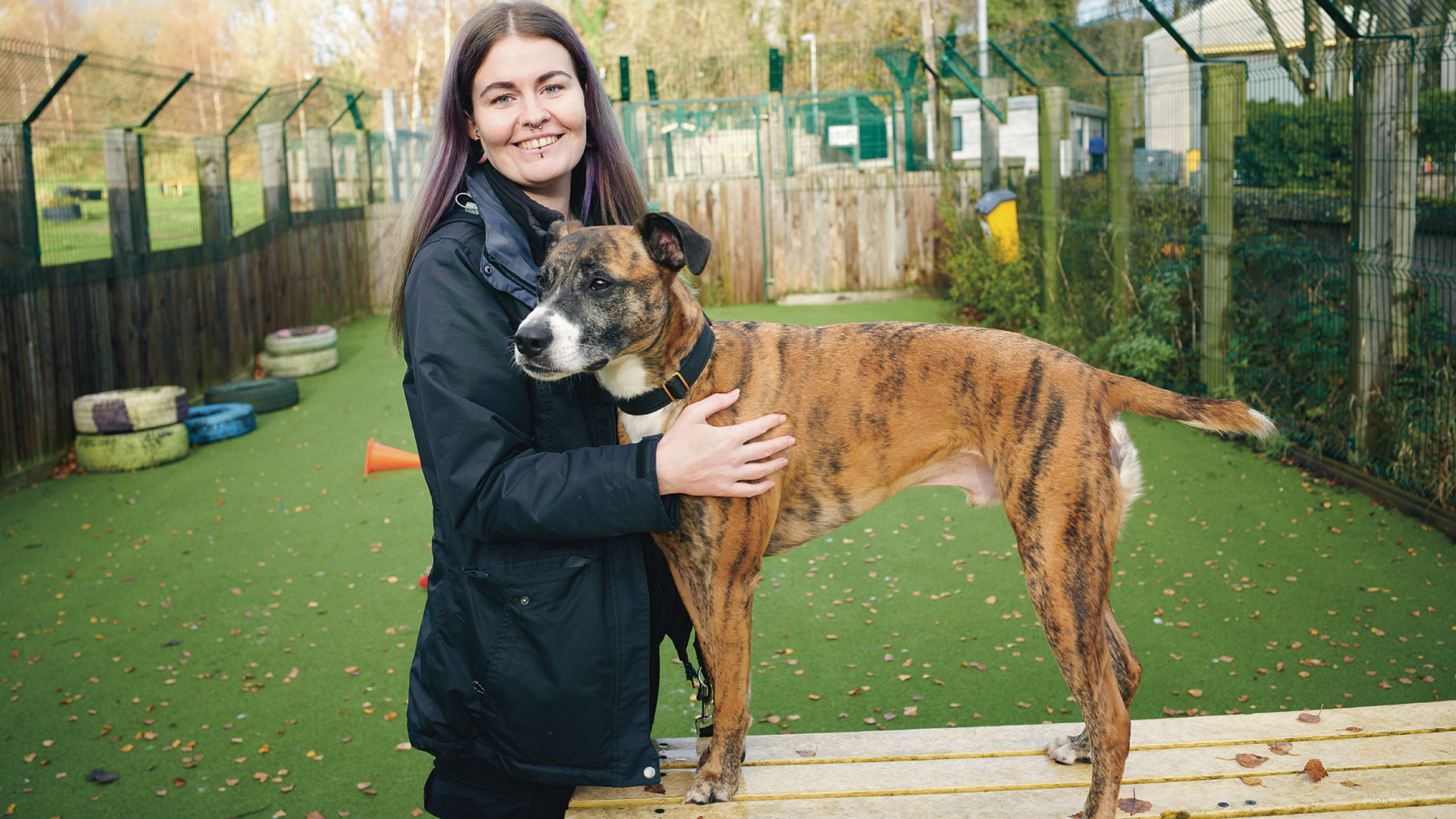 Tigger with Louise Duffy