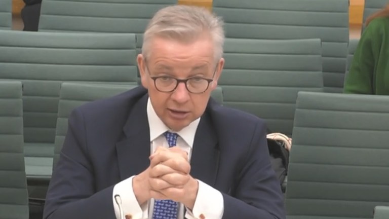 Michael Gove rough sleeping