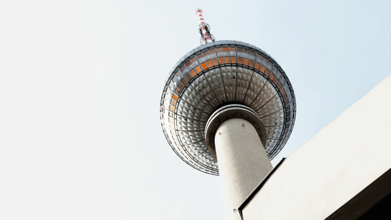 Berlin television tower