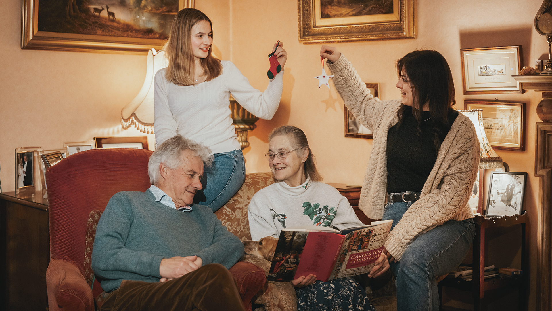 Richard, Polina, Nesta and Victoria