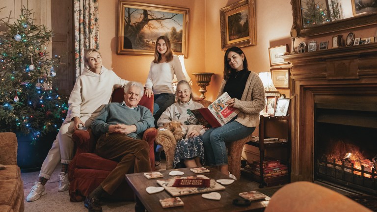 Tetiana Tarasovska, Richard Hawes, Polina Tarasovska, Nesta Hawes and Victoria Zavalnuk