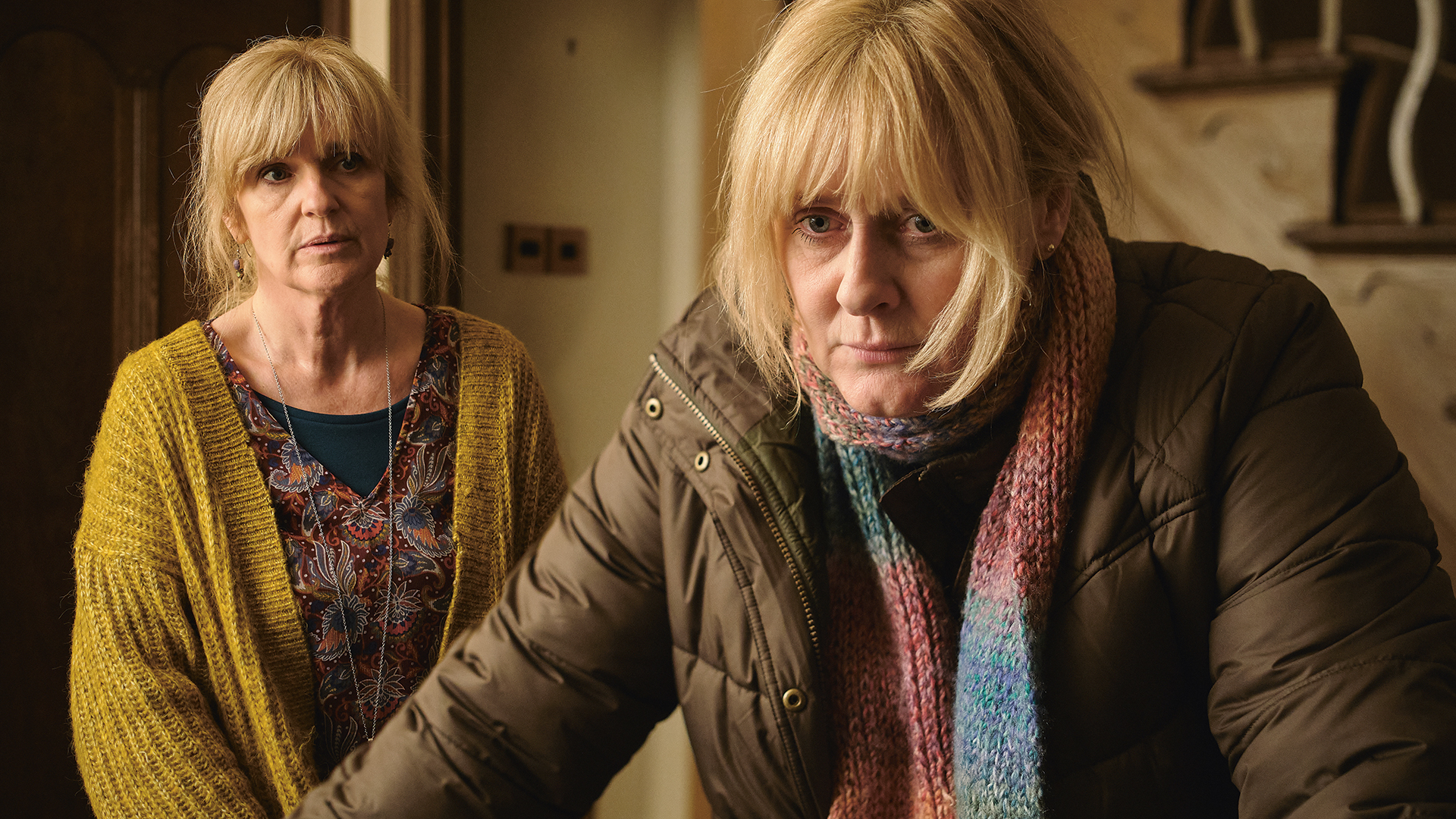 Siobhan Finneran and Sarah Lancashire in Happy Valley