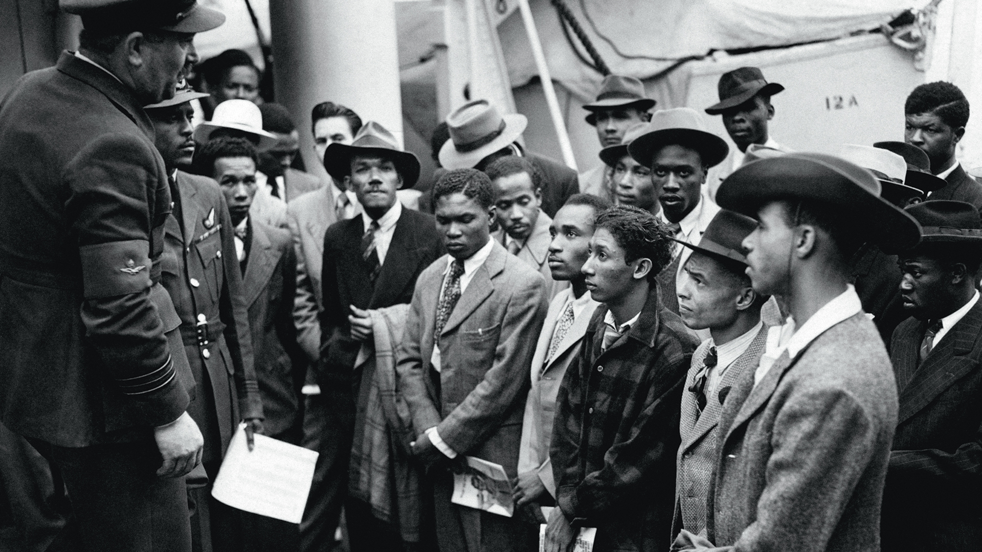 Windrush arrivals in 1948