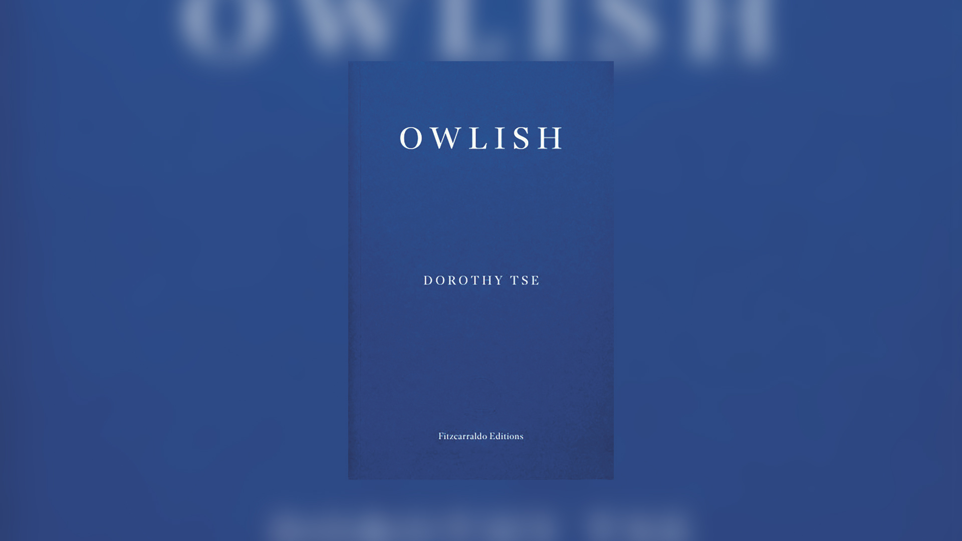 Owlish book cover