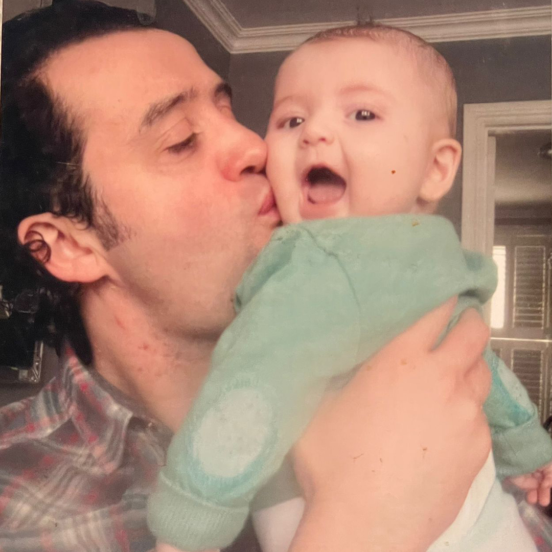 Daniel Mays with daughter Dixie