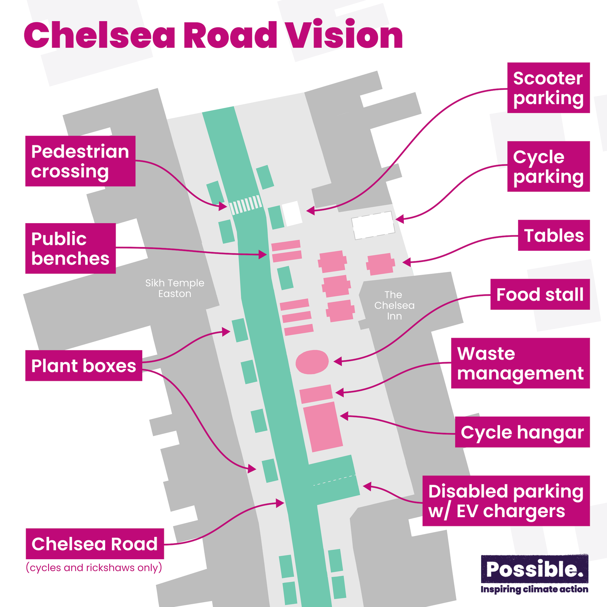 Vision of Chelsea Road by Possible