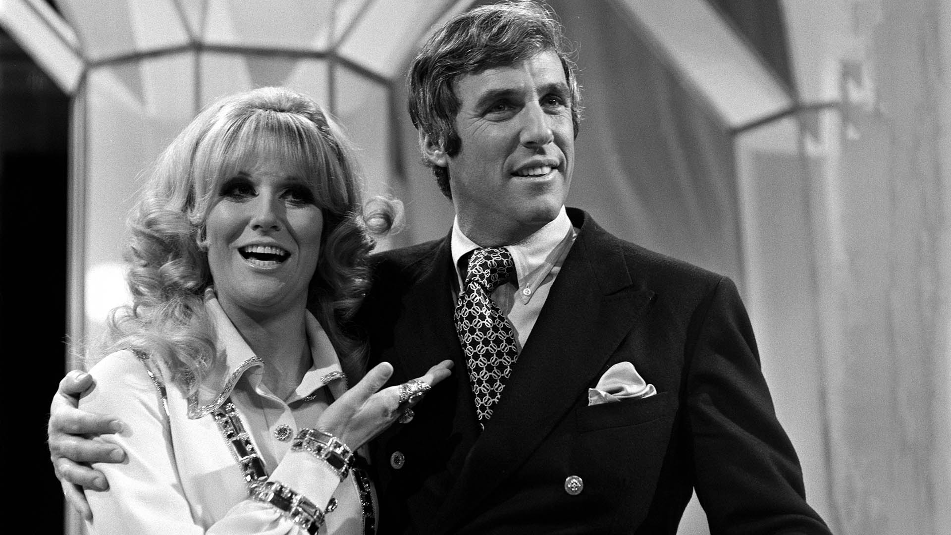 Burt Bacharach with Dusty Springfield on the Burt Bacharach Show, 1970.