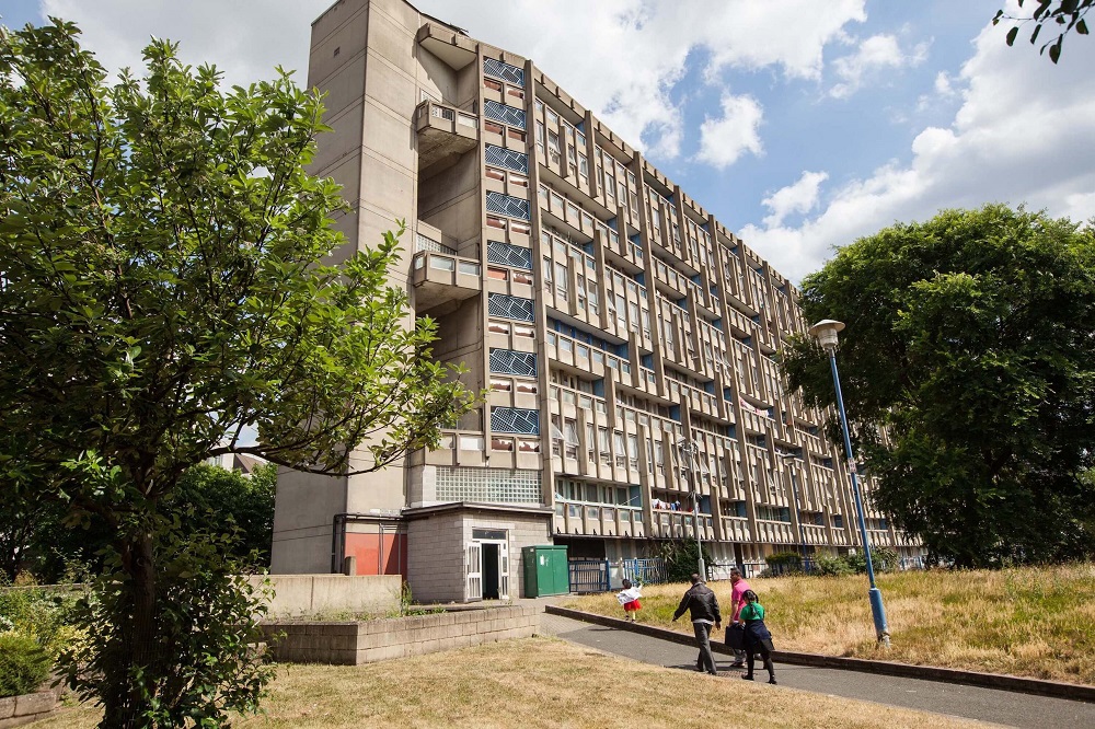 social housing Robin Hood Gardens