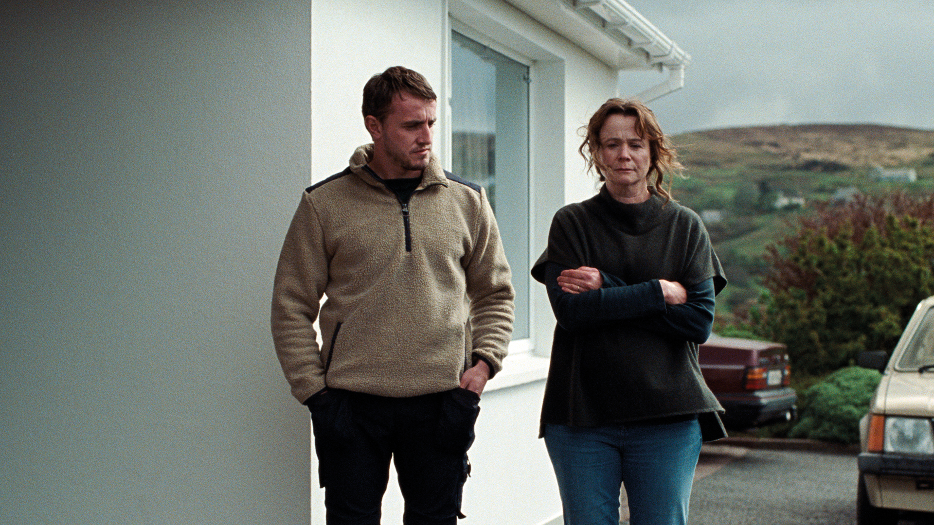 Paul Mescal as Brian O’Hara and Emily Watson as his mother Aileen in God's Creatures.