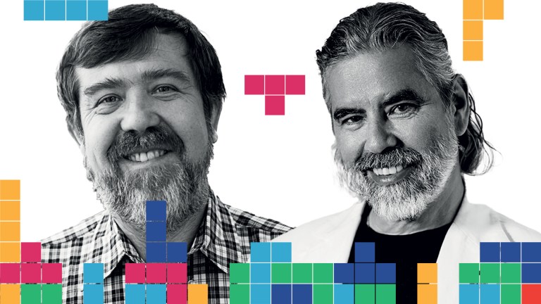 Tetris pair Pajitnov and Rogers