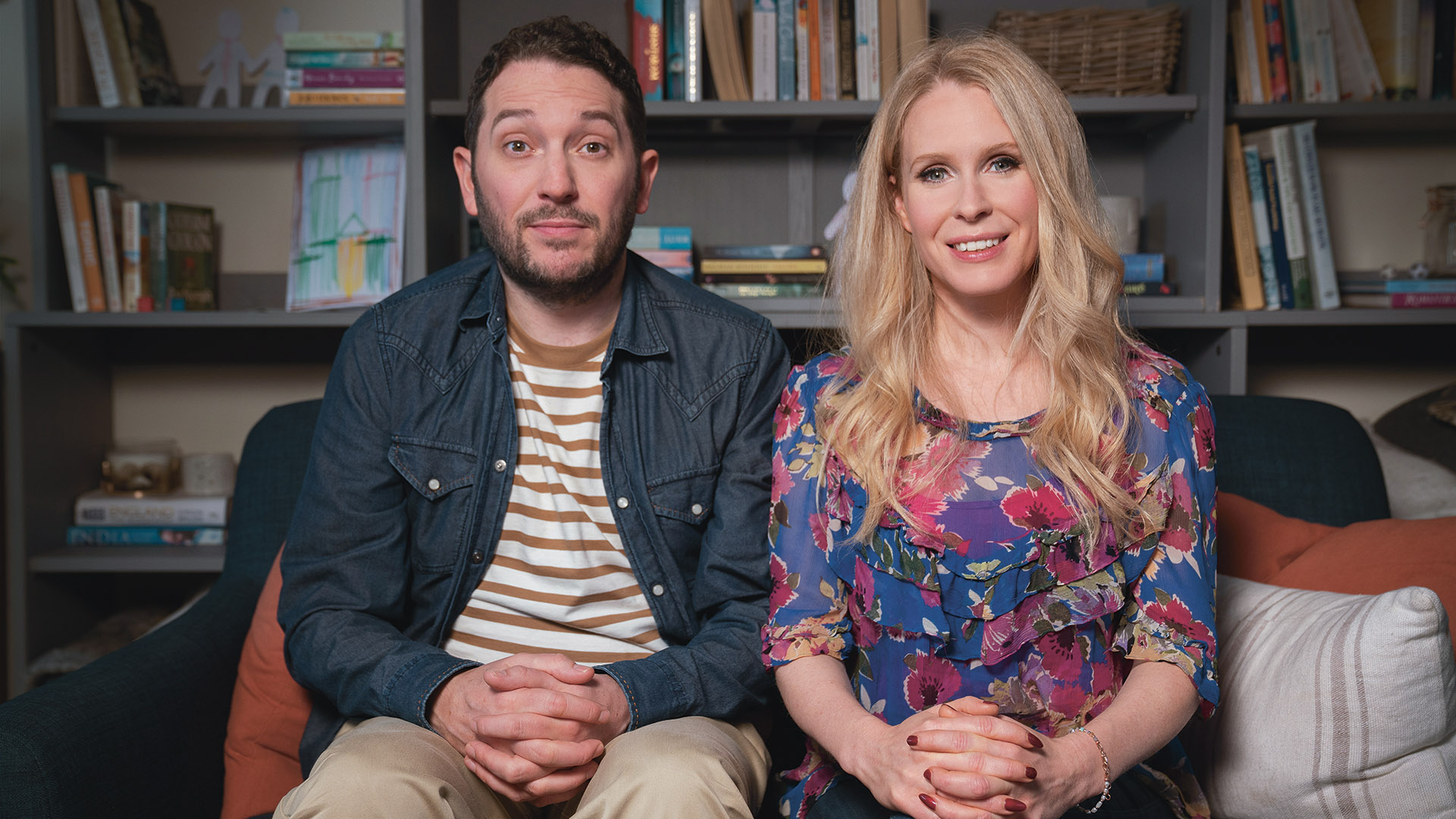 Jon Richardson and Lucy Beaumont