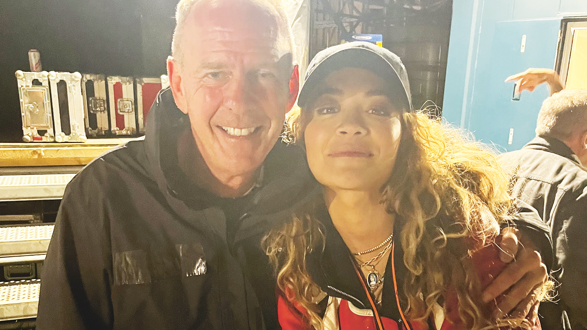 Norman Cook and Rita Ora