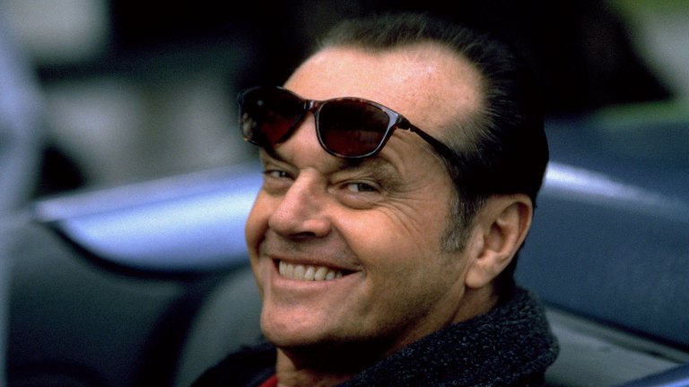 Jack Nicholson showing off that grin in As Good As It Gets. Photo: Maximum Film / Alamy Stock Photo