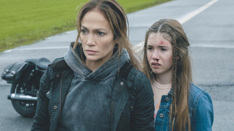 Jennifer Lopez and Lucy Paez in The Mother