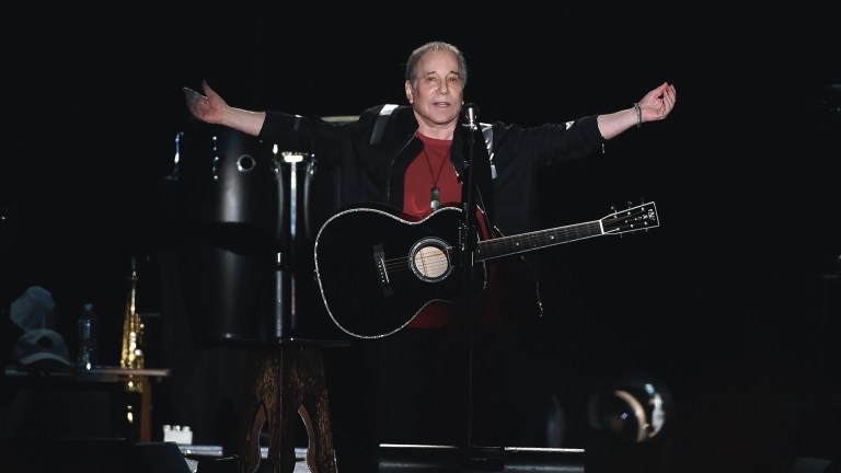Paul Simon performing in his native New York on the final concert of his farewell tour in 2018. Image: Evan Agostini/Invision/AP