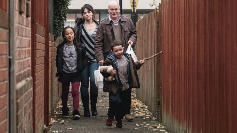 A scene from I Daniel Blake the movie