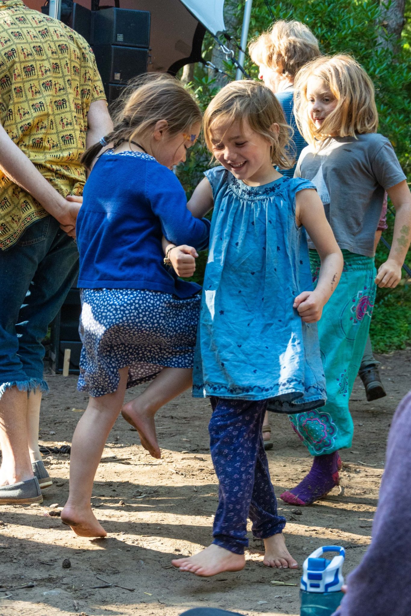 Families enjoy Between the Trees Festival