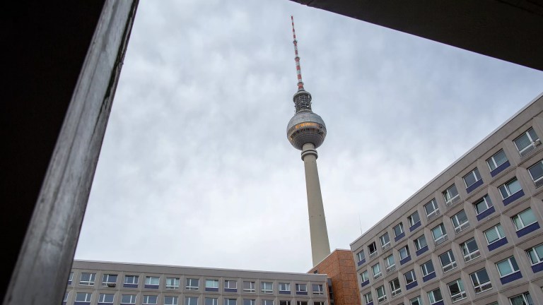 Berlin television tower