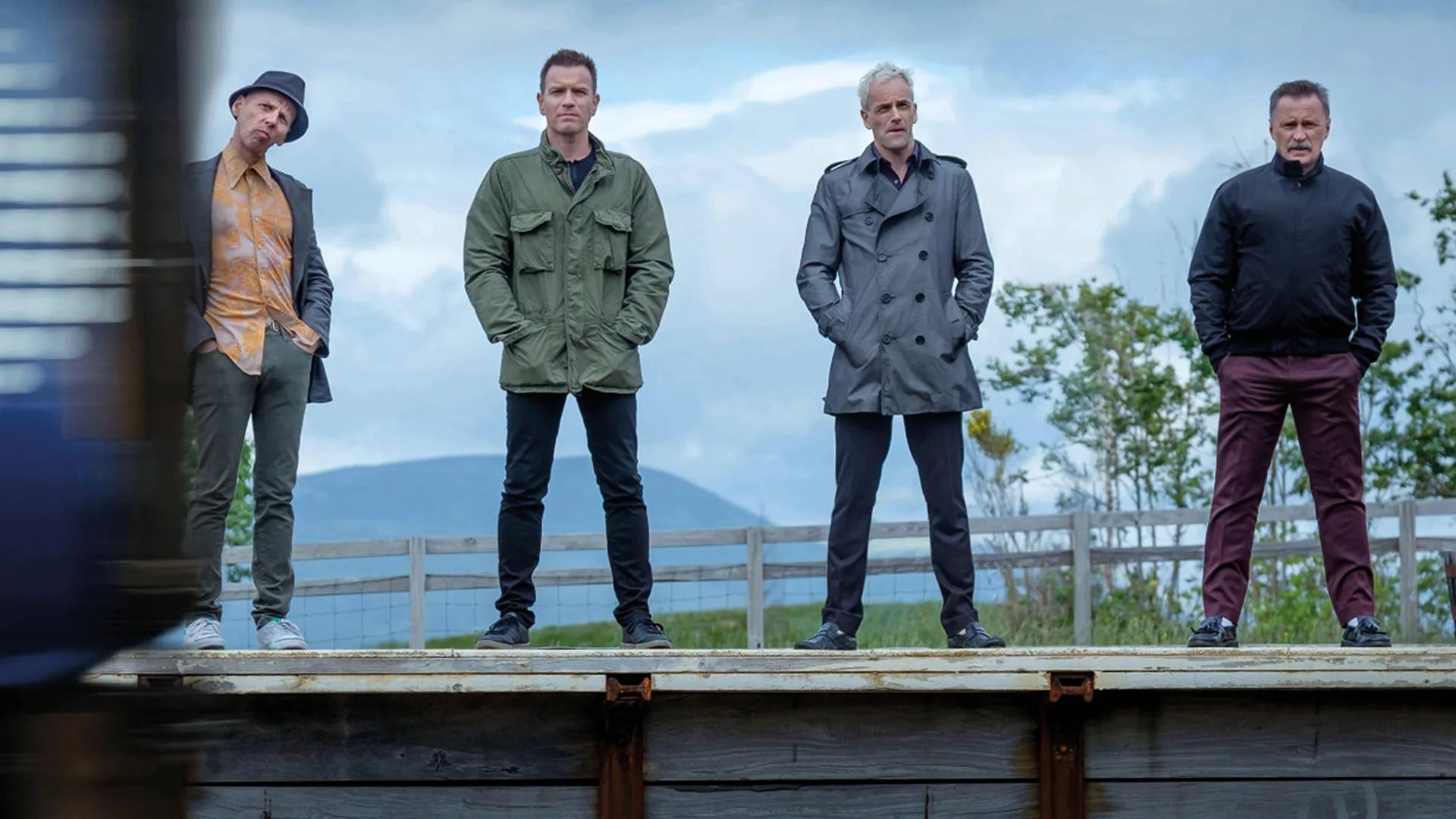 The cast of T2: Trainspotting