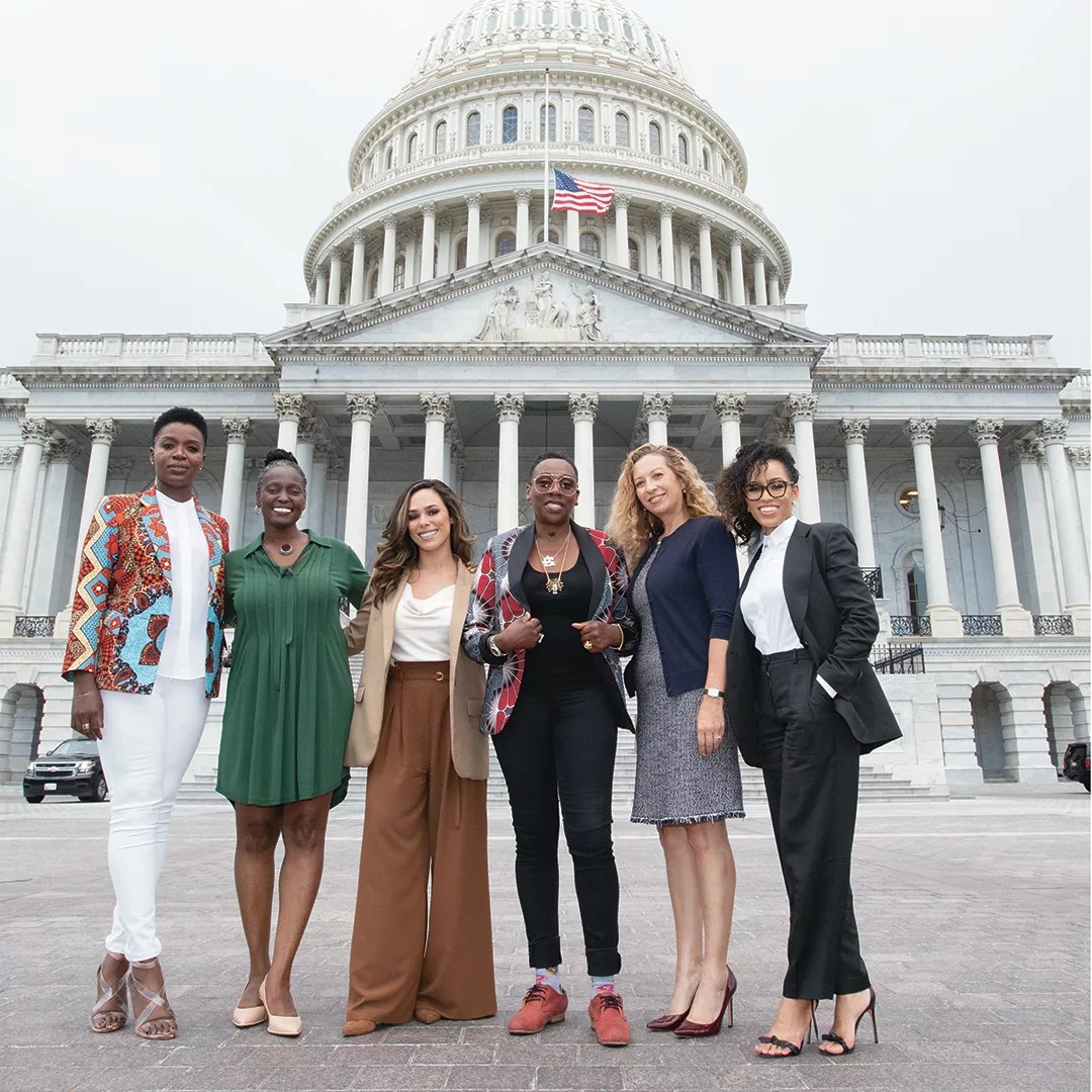 Gina Yashere on the panel at the Empowered Conversations with ICONTalks event, Washington DC