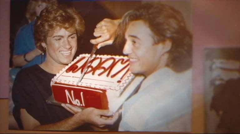 Wham! in 1984: George Michael and Andrew Ridgeley