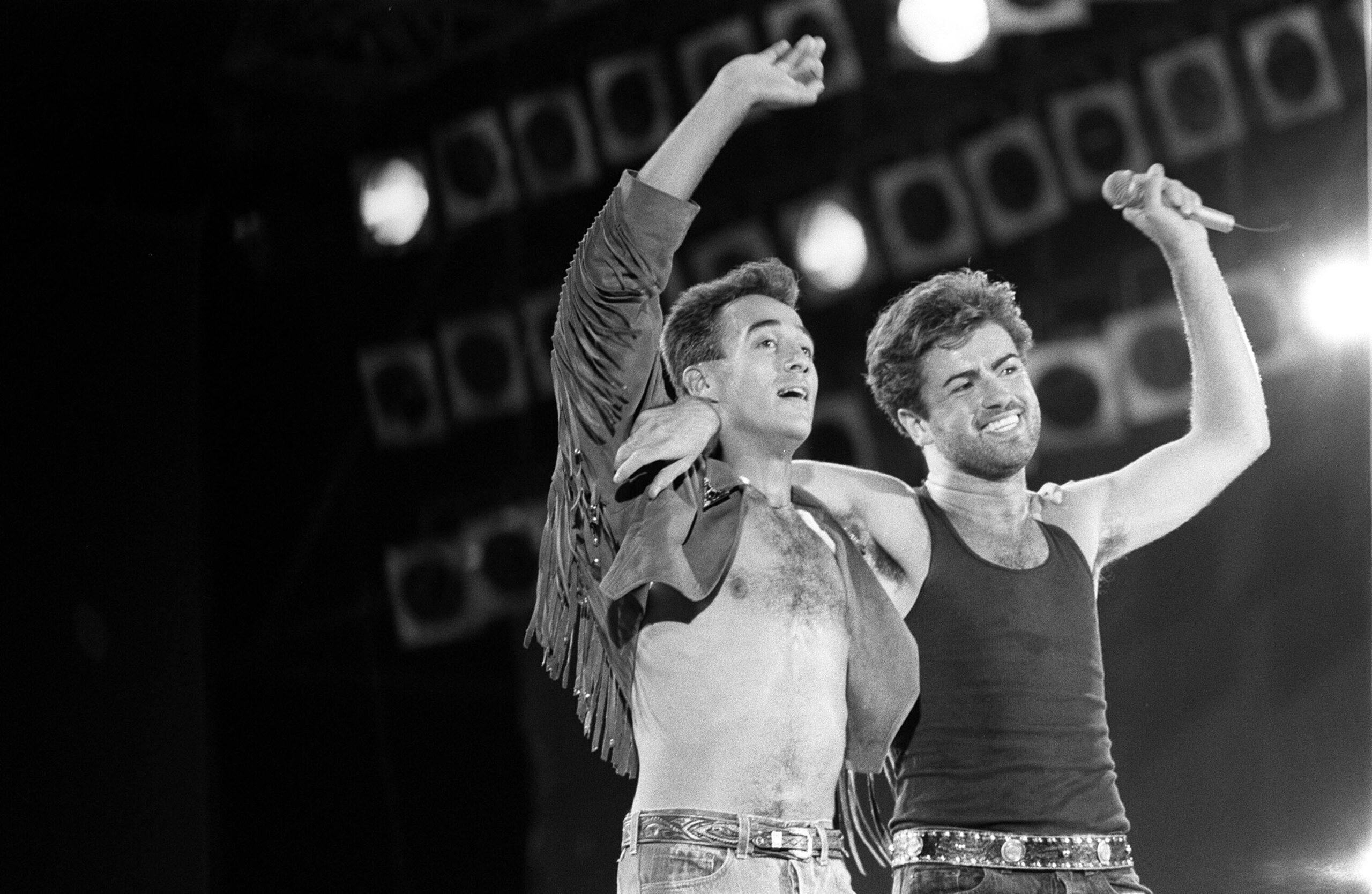 Wham! at Wembley Stadium in 1986