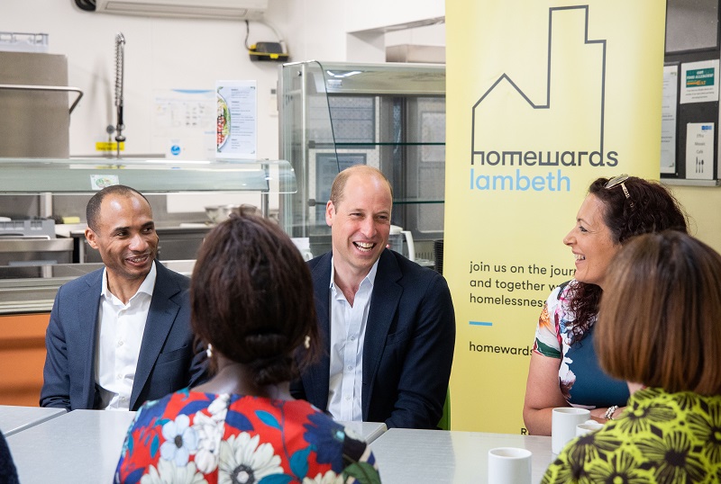 Prince William launches Homewards