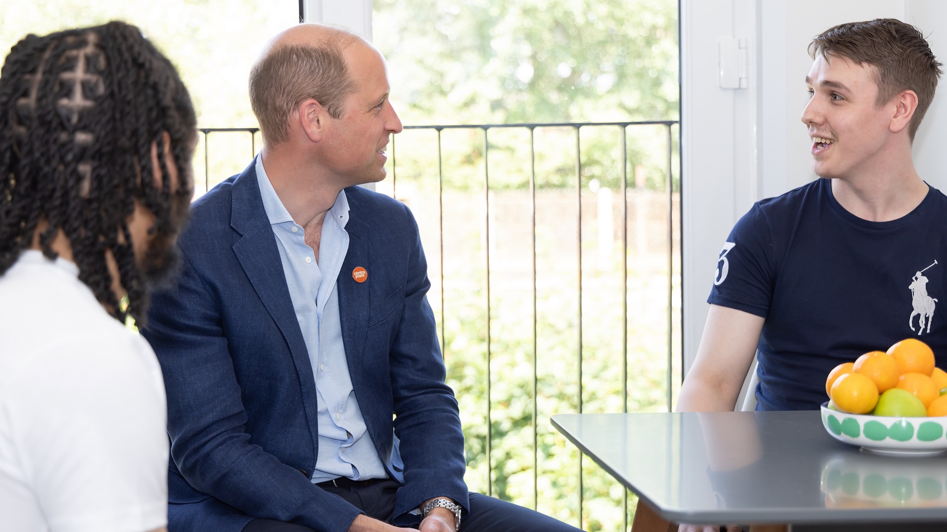 Prince William visiting Centrepoint's Reuben House