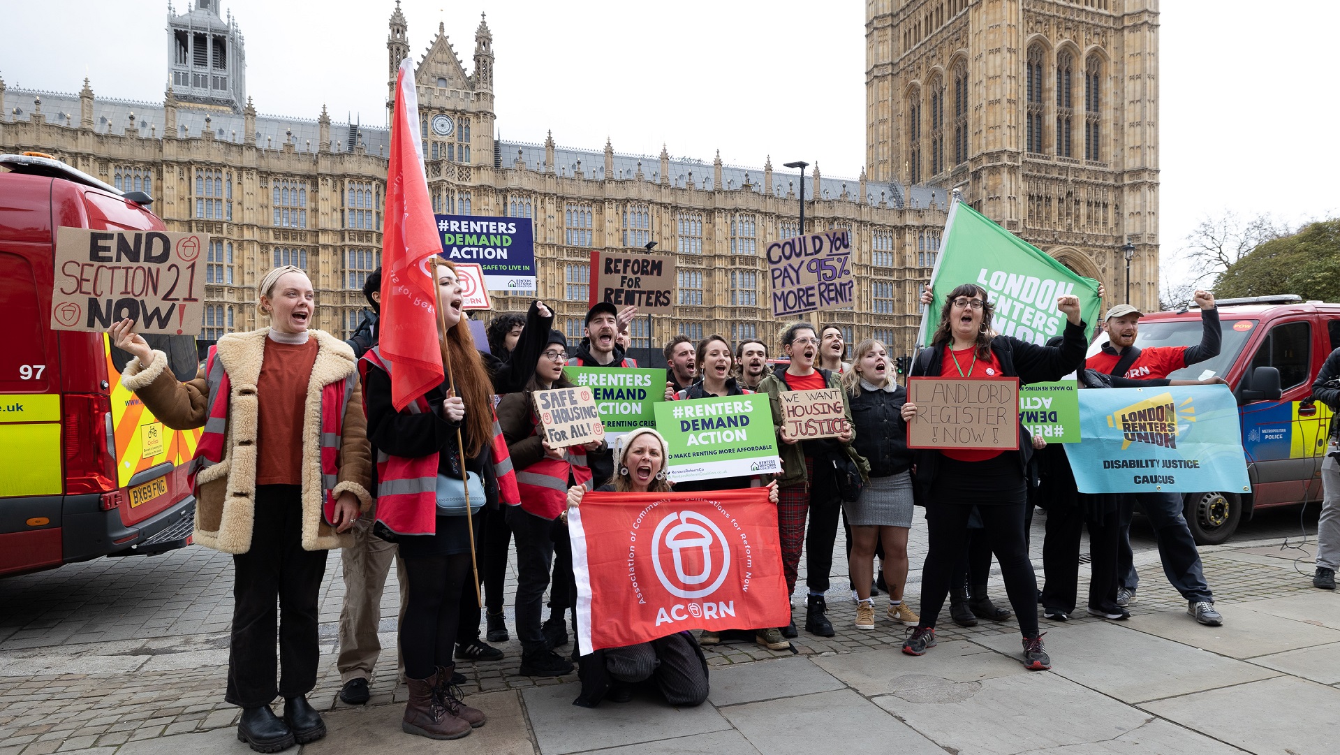 Campaigners calling for the Renters Reform Bill