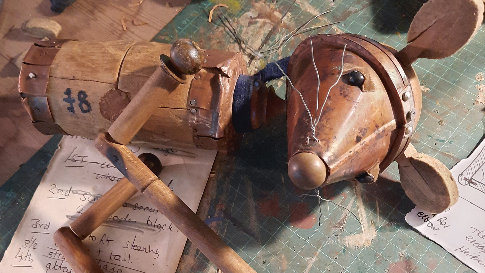 A mouse by Rust Bucket Workshop
