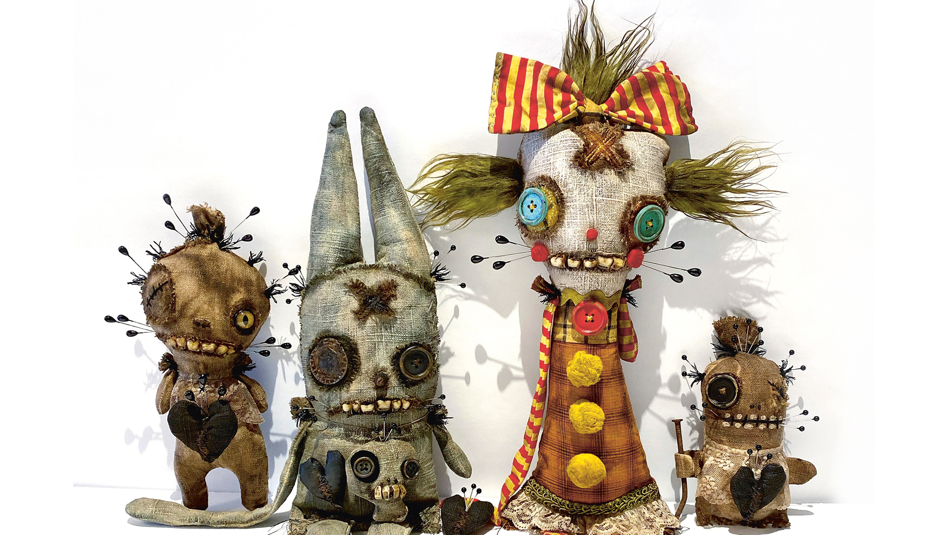 strange dolls by artist Junker Jane