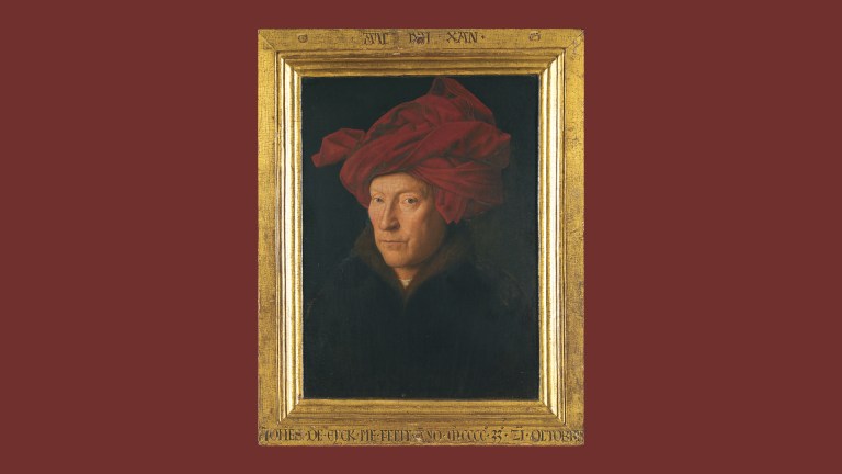 Jan van Eyck self portrait, 1433