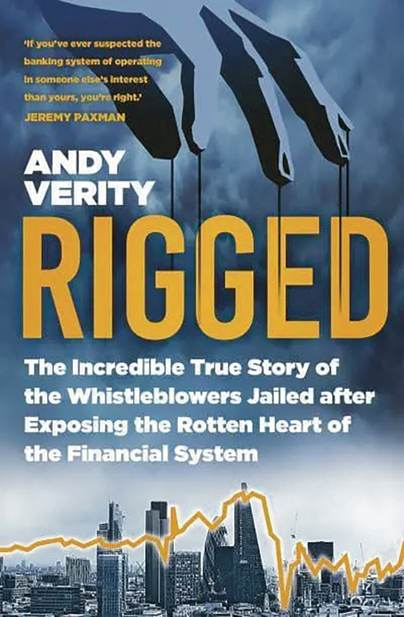 Rigged book cover