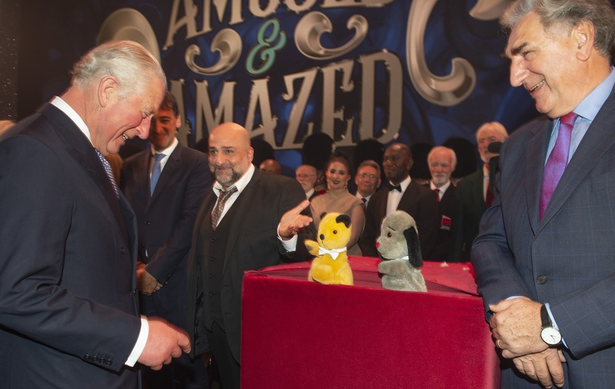 2018 - Sooty meets Prince Charles at his 70th birthday celebrations
