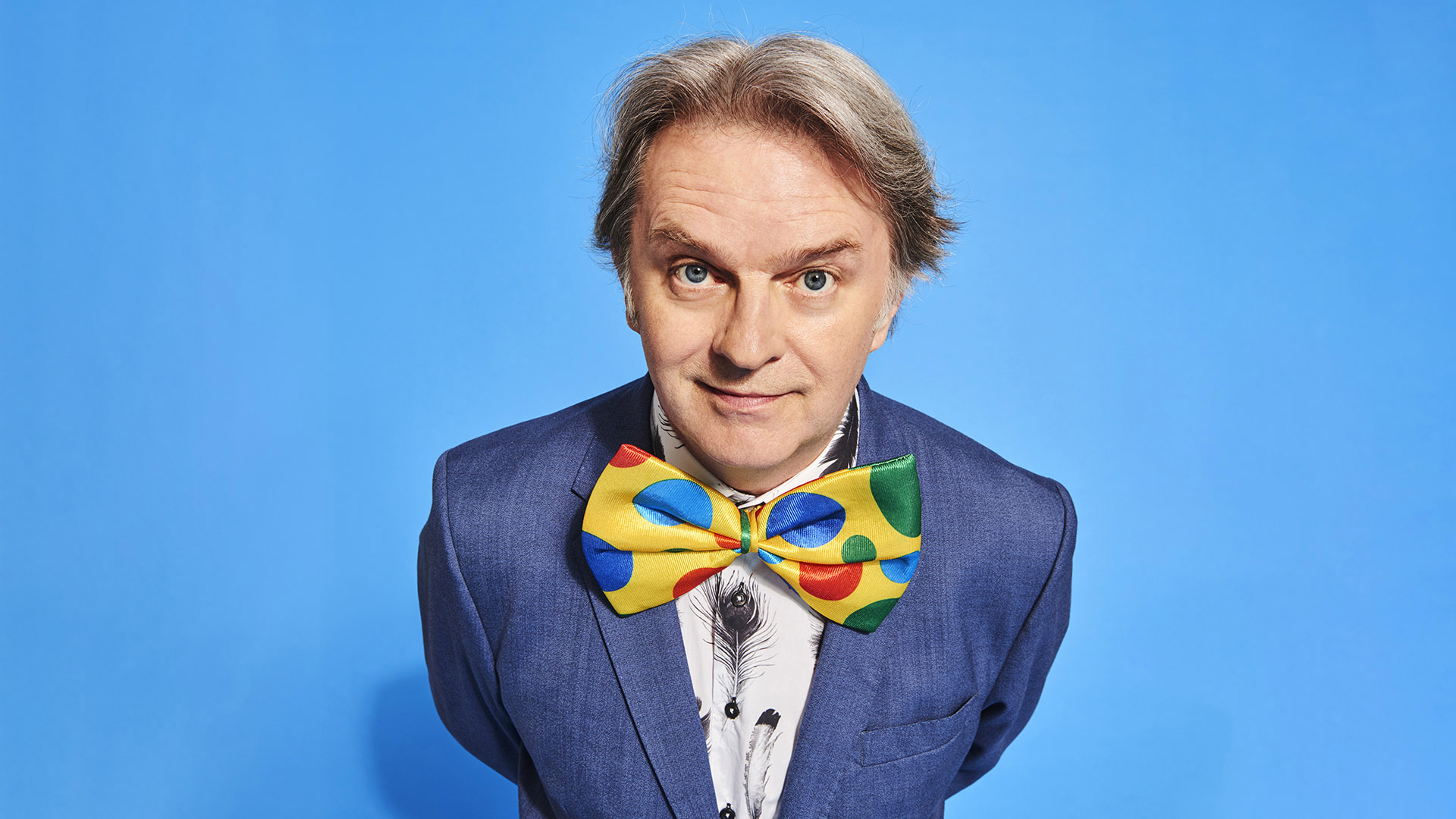 Comedian Paul Merton ahead of his improv show at the Edinburgh Fringe Festival