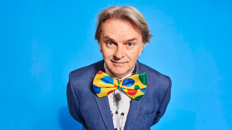 Comedian Paul Merton ahead of his improv show at the Edinburgh Fringe Festival