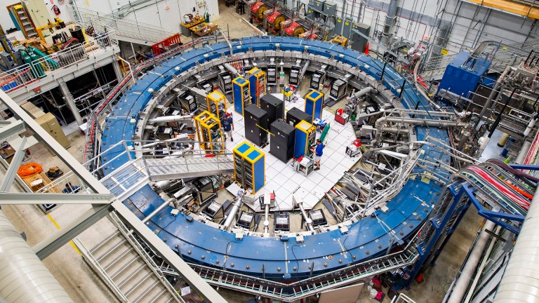 Particle accelerator at Fermilab