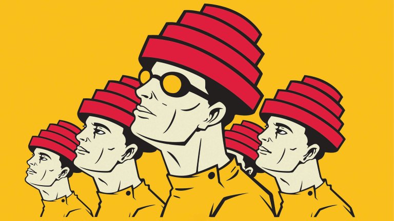 an illustration of Devo