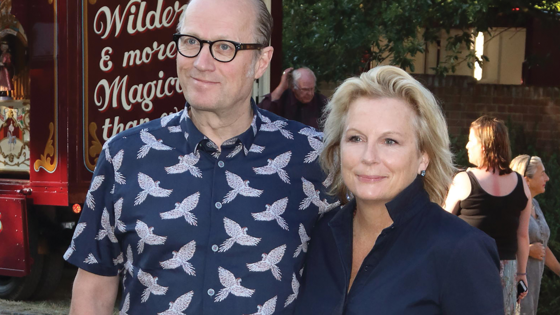 Ade Edmondson and Jennifer Saunders