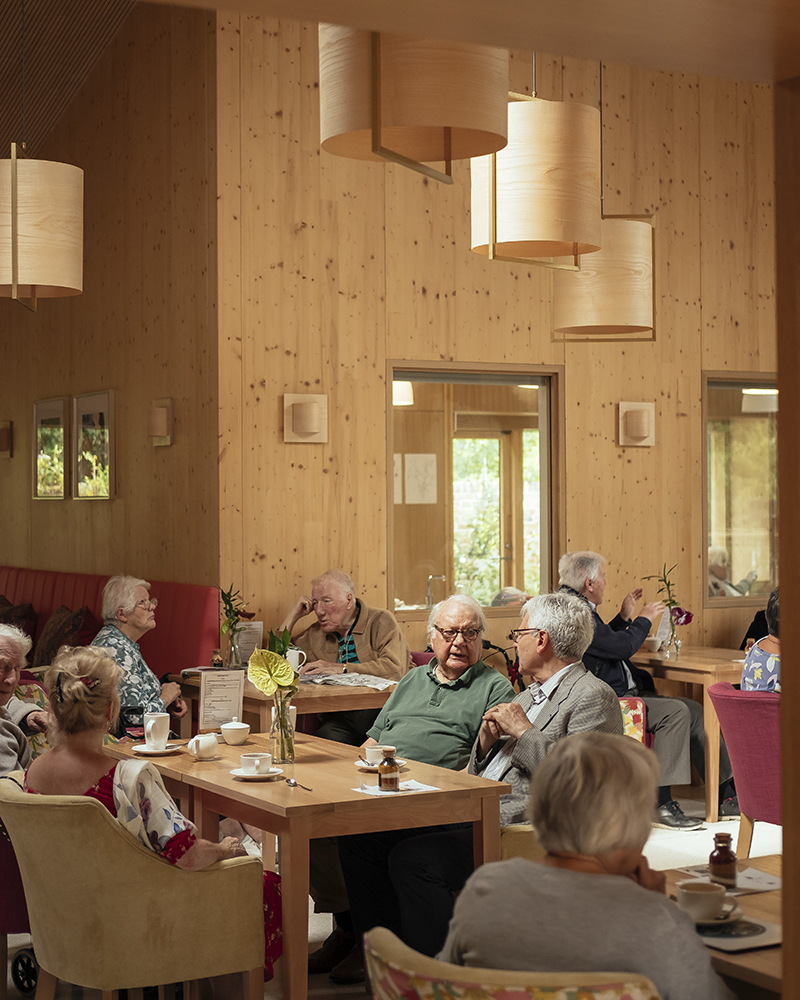 The cafe at John Morden Centre