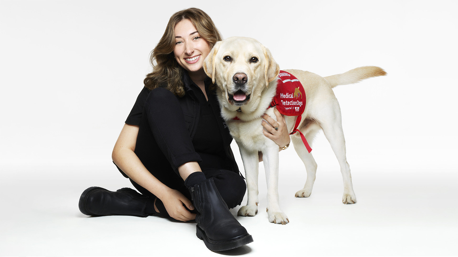 Caitlin and Bobbin. Portrait by Rankin