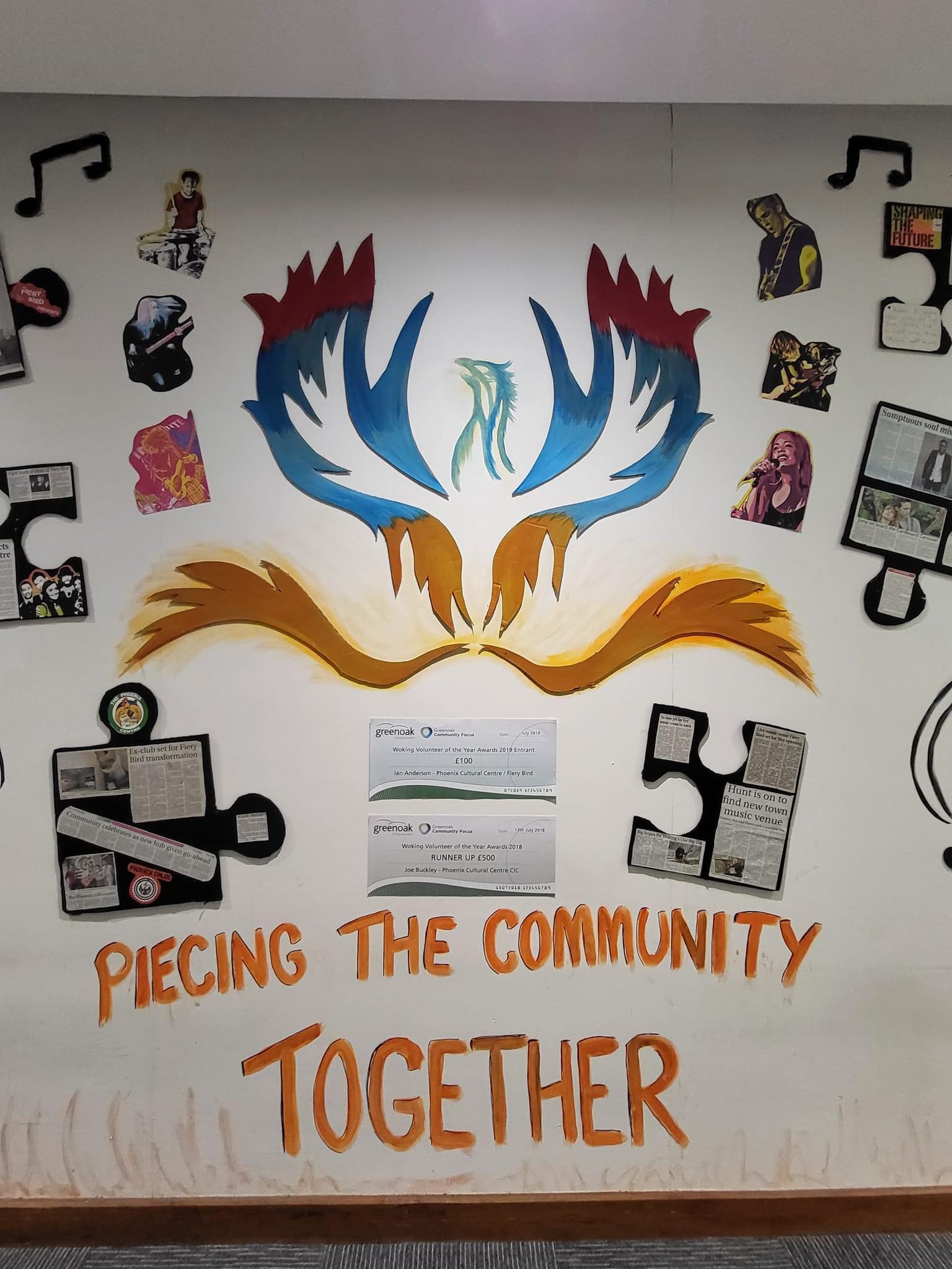 Piecing the Community Together display at Phoenix Cultural Centre