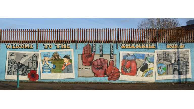 Mural on the Shankill Road