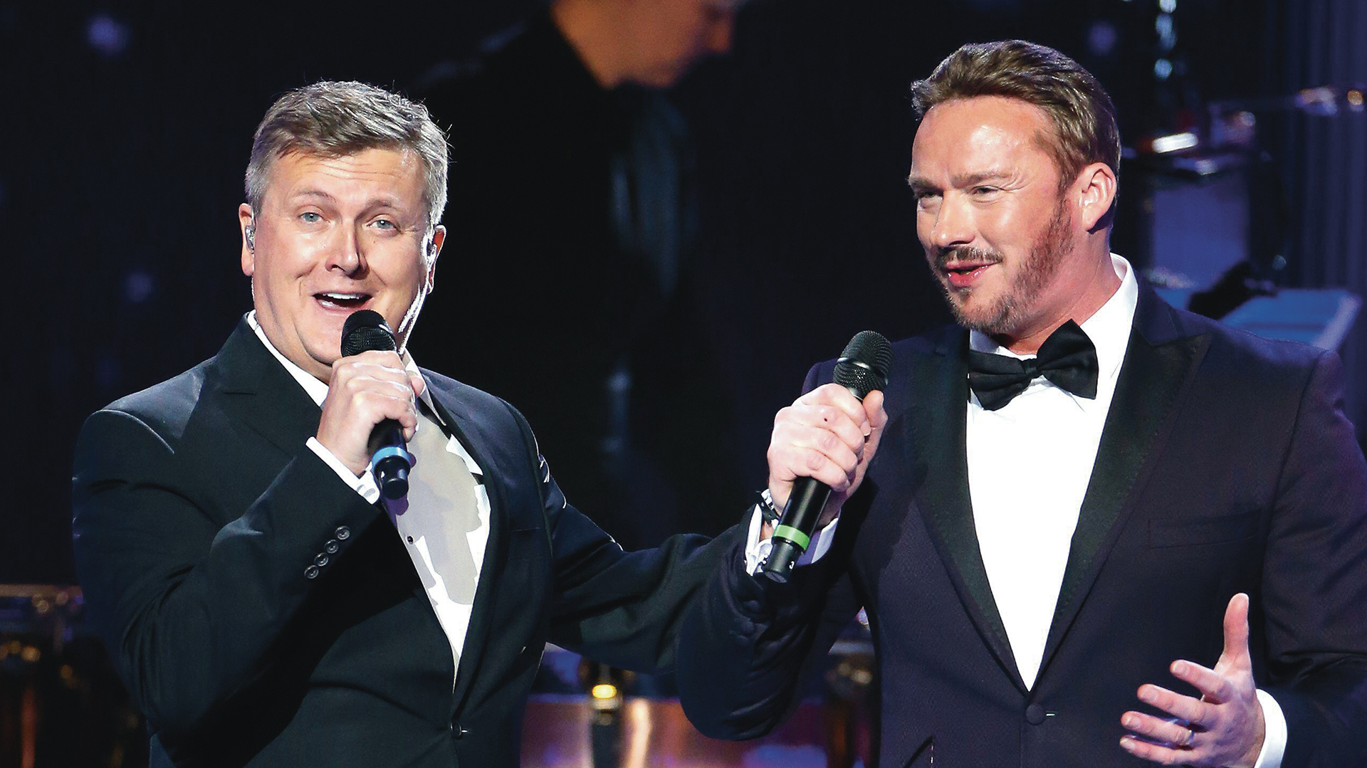 Aled Jones and Russell Watson