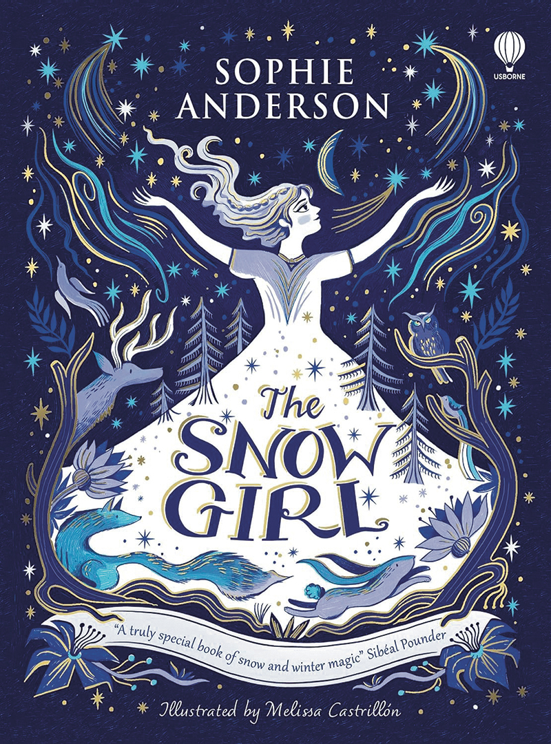 The Snow Girl children's book cover