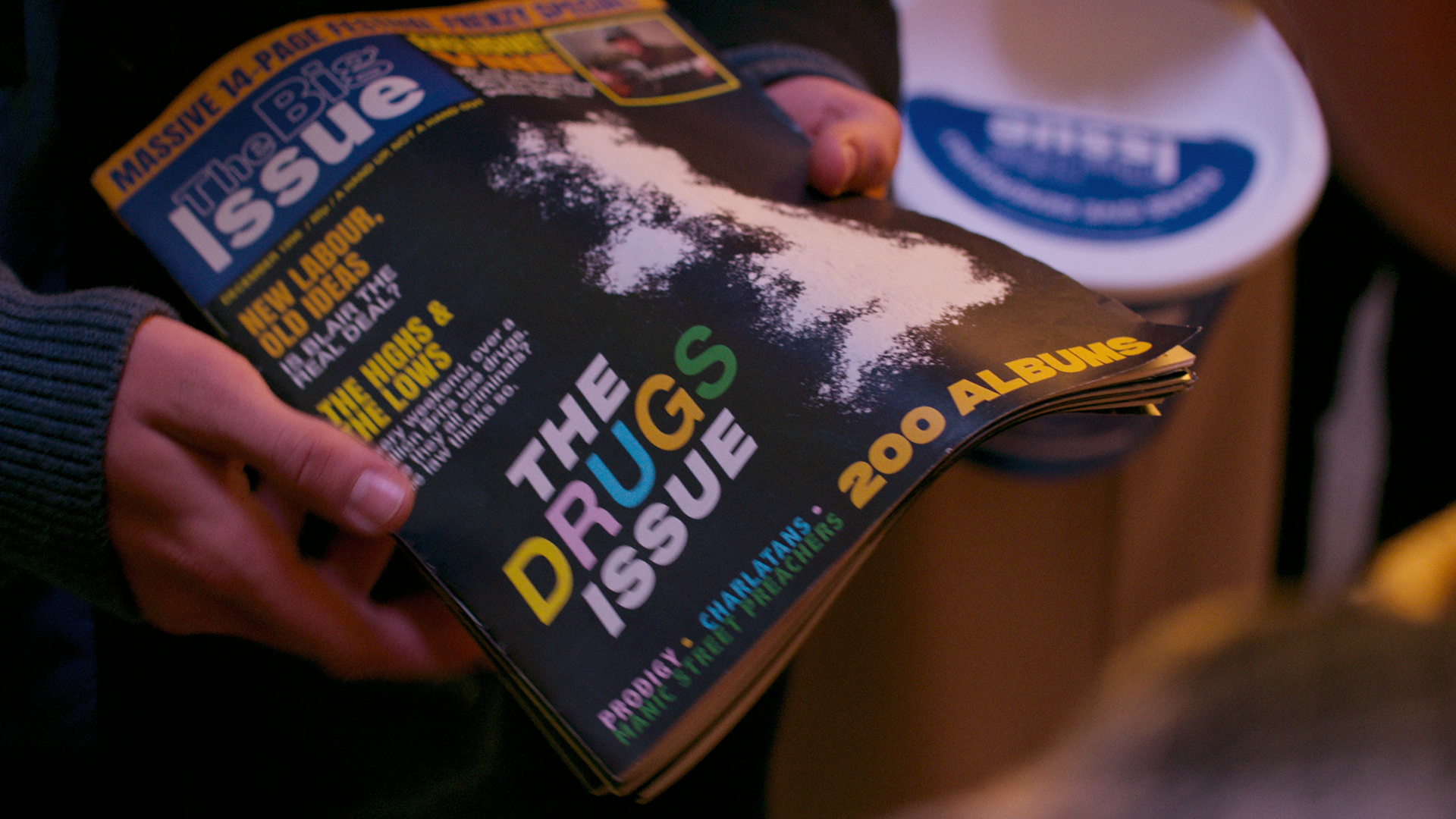 The Big Issue magazine created for The Crown's final series