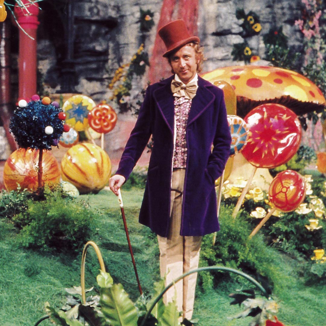 Gene Wilder as Wonka in 1971