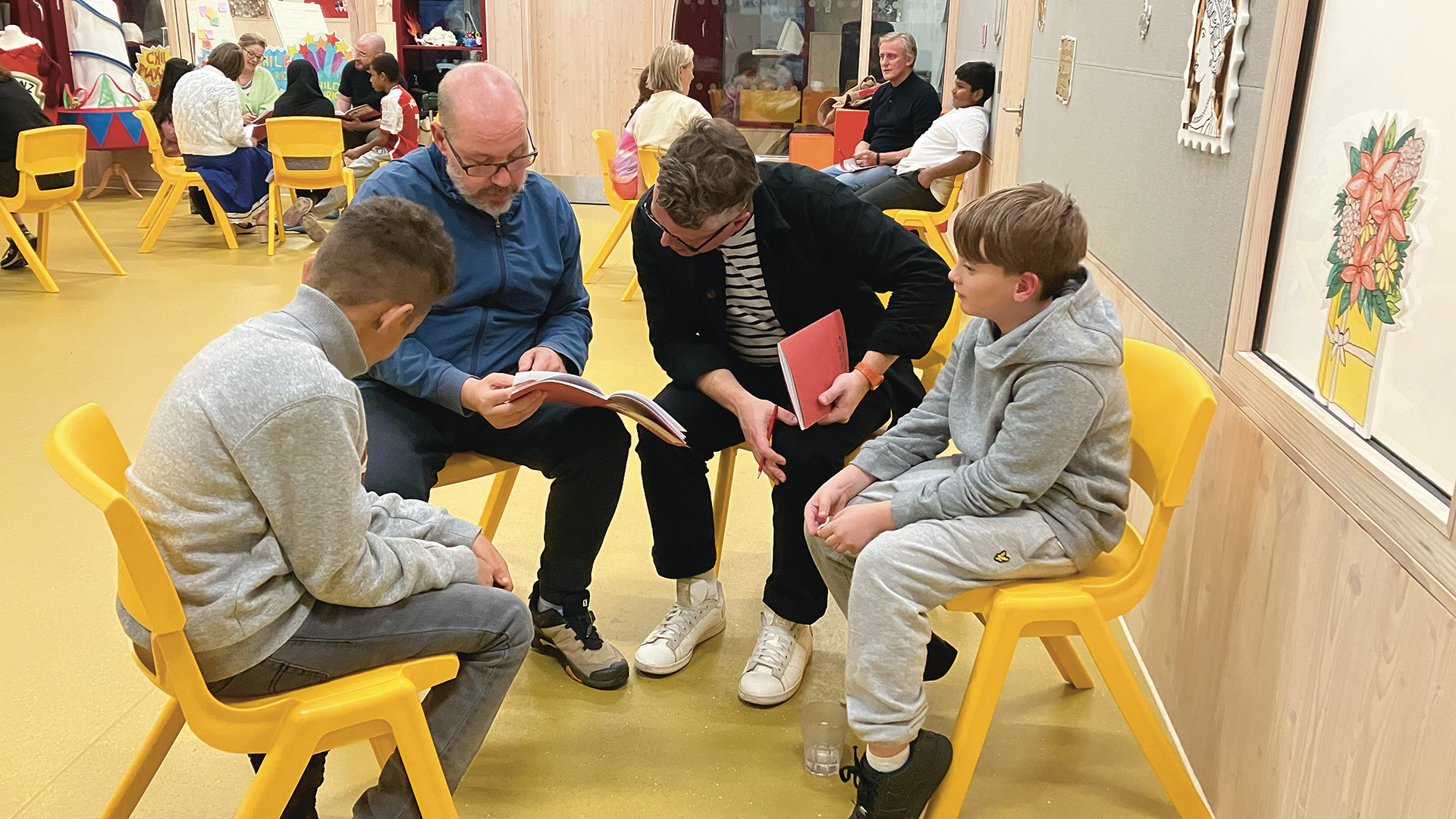 At Scene & Heard, children are partnered with volunteer professional actors