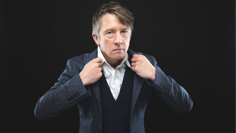 Jonathan Pie promo shot for heroes and villains tour